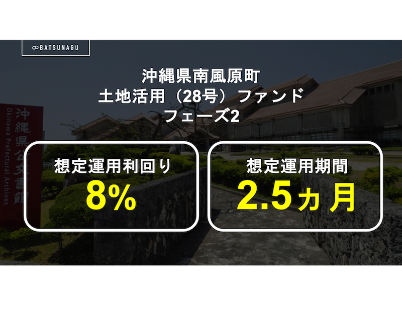 沖縄南風原28号ファンド画像